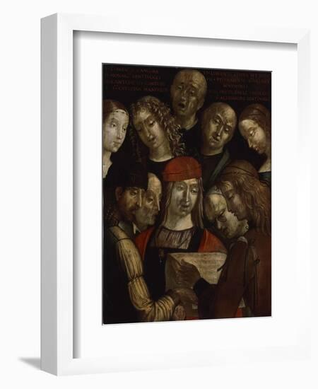 The Bentivoglio Family-Lorenzo Costa-Framed Giclee Print