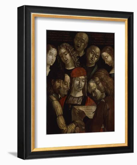 The Bentivoglio Family-Lorenzo Costa-Framed Giclee Print