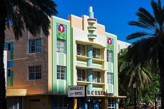 the berkeley shore hotel in the art deco district of miami beach