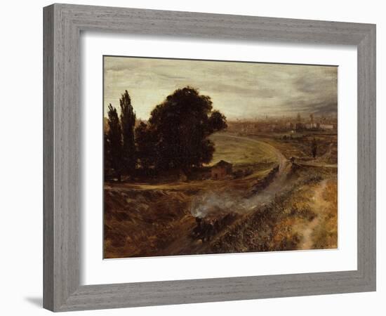 The Berlin-Potsdam Railway, 1847-Adolph Friedrich von Menzel-Framed Giclee Print