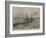 The Bessemer Saloon-Ship Running Foul of Calais Pier-null-Framed Giclee Print