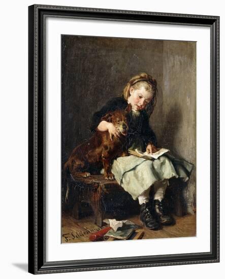 The Best Friends; Die Herzensfreunde-Felix Schlesinger-Framed Giclee Print