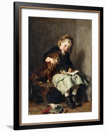 The Best Friends; Die Herzensfreunde-Felix Schlesinger-Framed Giclee Print