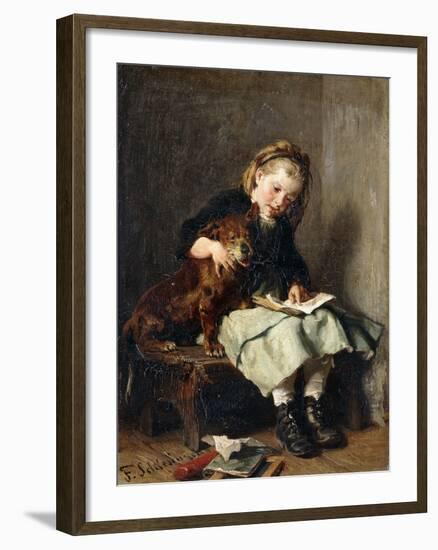 The Best Friends; Die Herzensfreunde-Felix Schlesinger-Framed Giclee Print