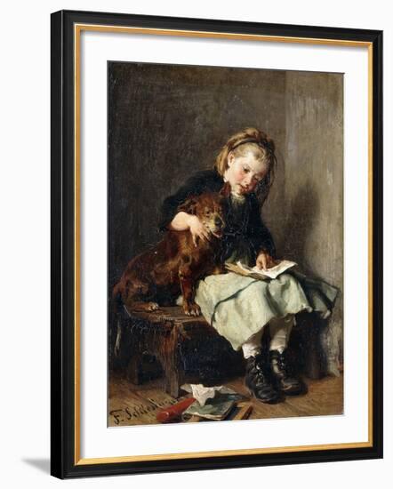 The Best Friends; Die Herzensfreunde-Felix Schlesinger-Framed Giclee Print