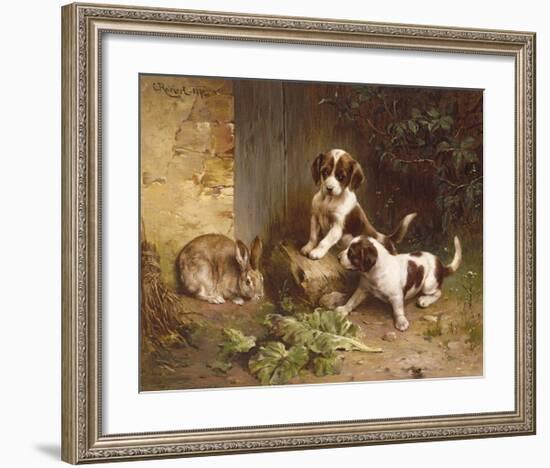 The Best of Friends-Carl Reichert-Framed Premium Giclee Print