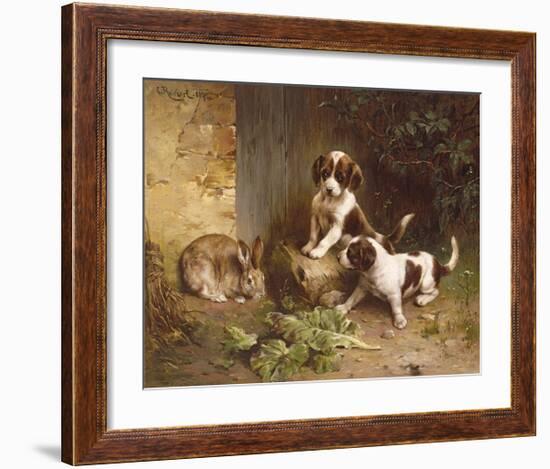 The Best of Friends-Carl Reichert-Framed Premium Giclee Print