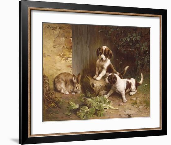 The Best of Friends-Carl Reichert-Framed Premium Giclee Print