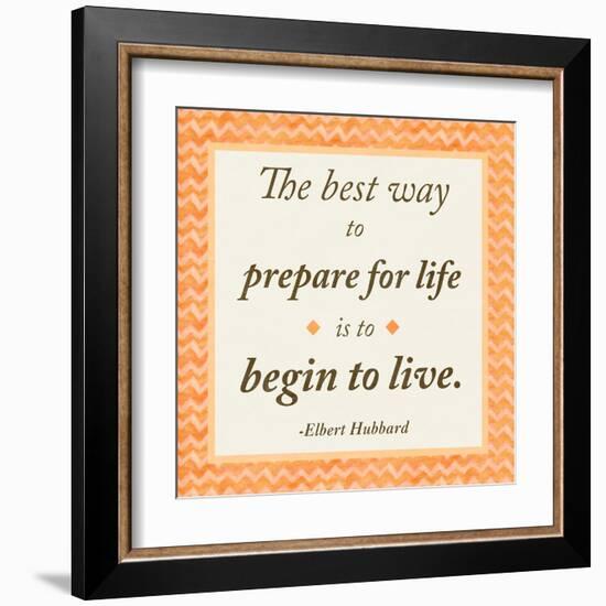 The Best Way-Janice Gaynor-Framed Art Print