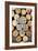 The Best Wines - Wine Corks - Sentiment-Lantern Press-Framed Art Print