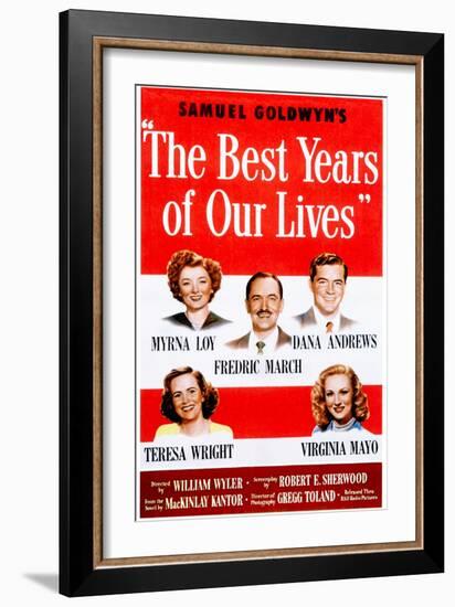 The Best Years of Our Lives, 1946-null-Framed Art Print