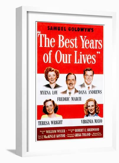 The Best Years of Our Lives, 1946-null-Framed Art Print