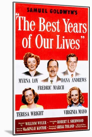 The Best Years of Our Lives, 1946-null-Mounted Art Print