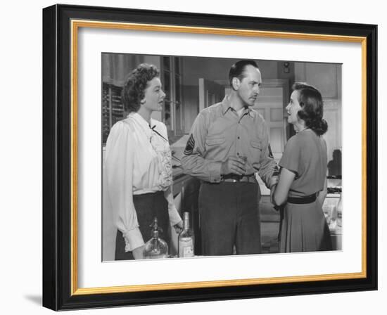 The Best Years of Our Lives, Myrna Loy, Fredric March, Teresa Wright, 1946-null-Framed Photo