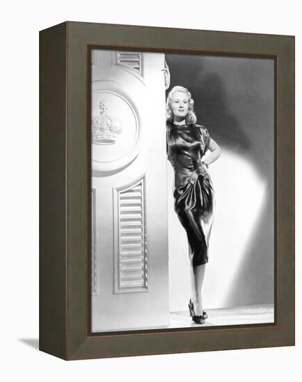 The Best Years of Our Lives, Virginia Mayo, 1946-null-Framed Stretched Canvas