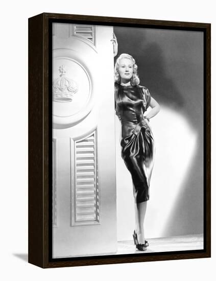 The Best Years of Our Lives, Virginia Mayo, 1946-null-Framed Stretched Canvas