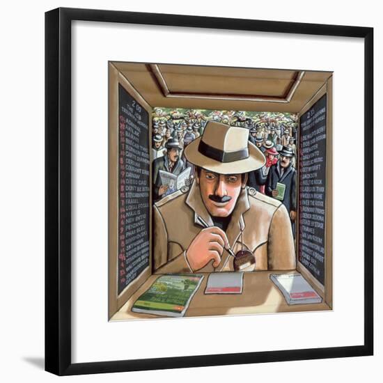 The Bet, 2006-P.J. Crook-Framed Giclee Print