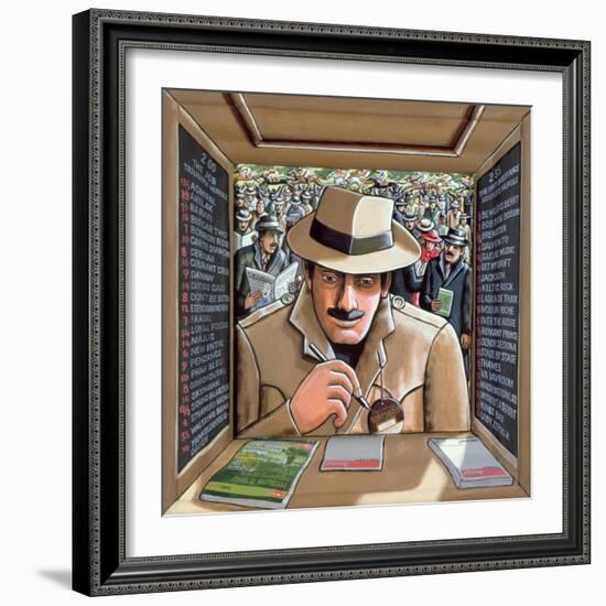 The Bet, 2006-P.J. Crook-Framed Giclee Print