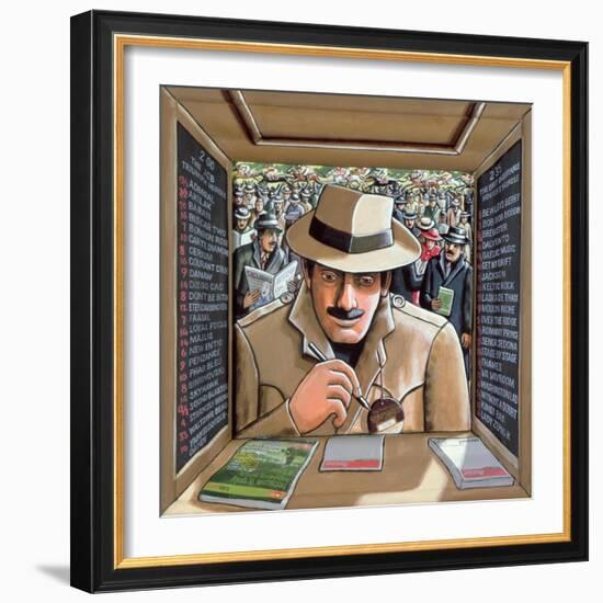 The Bet, 2006-P.J. Crook-Framed Giclee Print