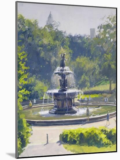 The Bethesda Fountain, Central Park, 1996-Julian Barrow-Mounted Giclee Print