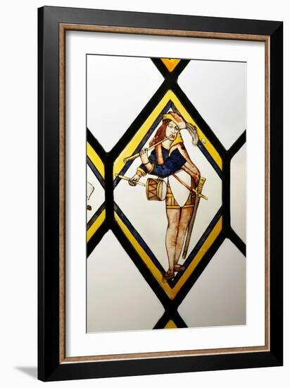 The Betley Window on Stained Glass, c.1621-null-Framed Giclee Print