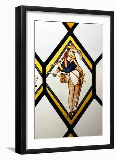 The Betley Window on Stained Glass, c.1621-null-Framed Giclee Print