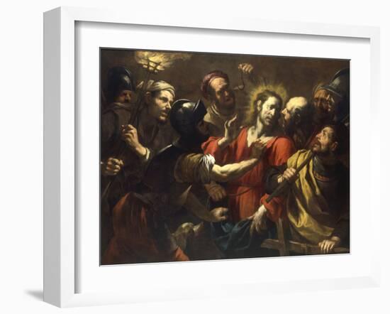 The Betrayal of Christ-Antonio Zanchi-Framed Giclee Print