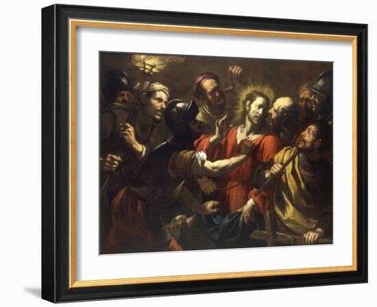 The Betrayal of Christ-Antonio Zanchi-Framed Giclee Print