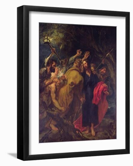 The Betrayal of Christ-Sir Anthony Van Dyck-Framed Giclee Print