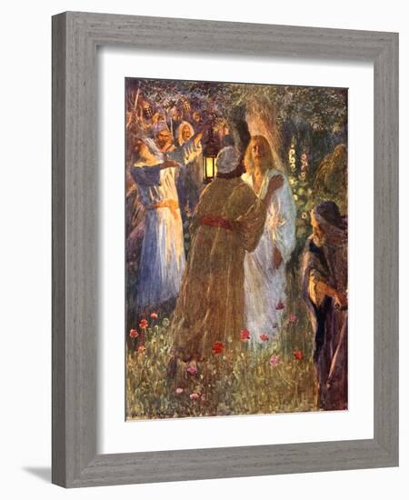 The Betrayal-William Henry Margetson-Framed Giclee Print