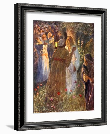 The Betrayal-William Henry Margetson-Framed Giclee Print