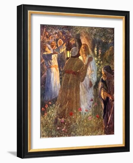 The Betrayal-William Henry Margetson-Framed Giclee Print