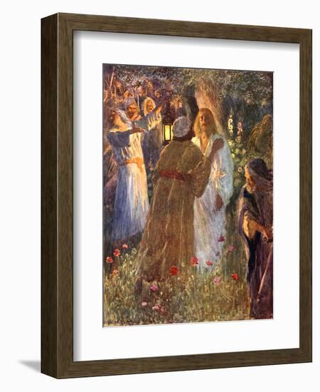 The Betrayal-William Henry Margetson-Framed Giclee Print