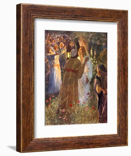 The Betrayal-William Henry Margetson-Framed Giclee Print