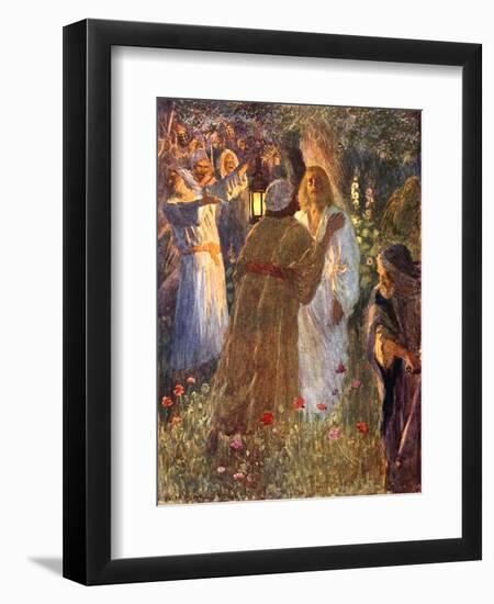 The Betrayal-William Henry Margetson-Framed Giclee Print