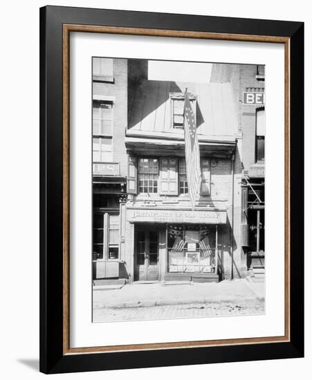 The Betsy Ross House, Philadelphia, Pa.-null-Framed Photo