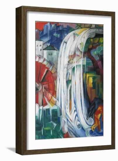 The Bewitched Mill, 1913-Franz Marc-Framed Giclee Print