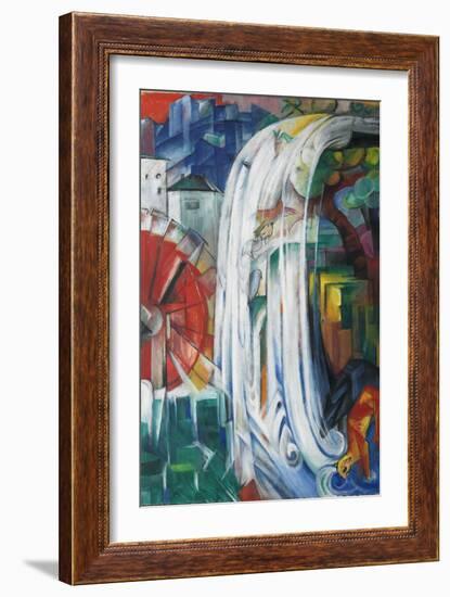 The Bewitched Mill, 1913-Franz Marc-Framed Giclee Print