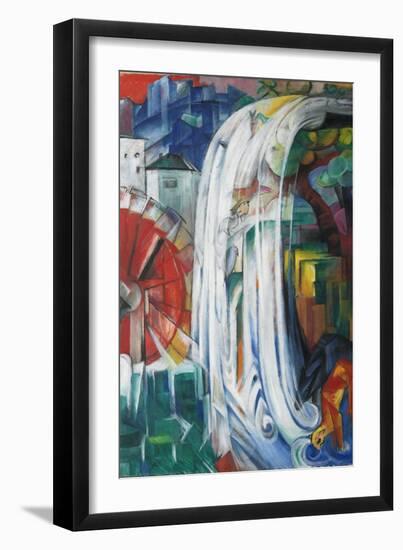 The Bewitched Mill, 1913-Franz Marc-Framed Giclee Print