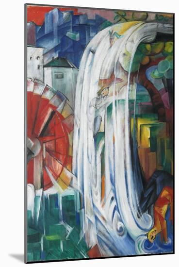 The Bewitched Mill, 1913-Franz Marc-Mounted Giclee Print