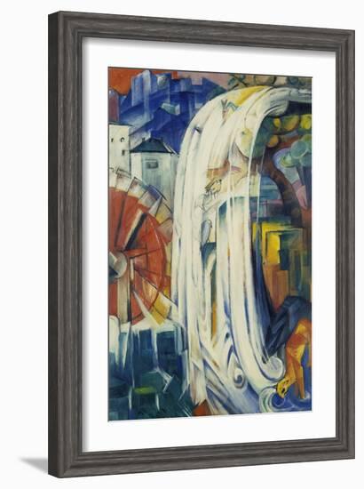 The Bewitched Mill, 1913-Franz Marc-Framed Giclee Print