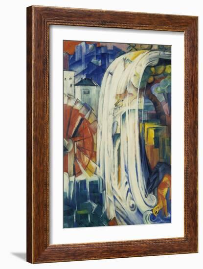 The Bewitched Mill, 1913-Franz Marc-Framed Giclee Print