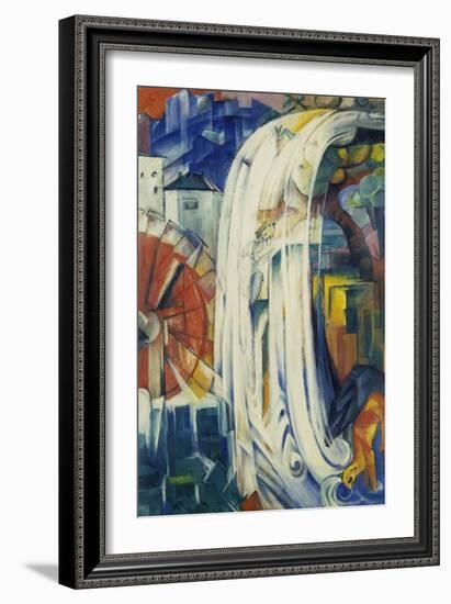 The Bewitched Mill, 1913-Franz Marc-Framed Giclee Print