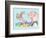 The BFG and Sophie-Quentin Blake-Framed Art Print