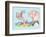 The BFG and Sophie-Quentin Blake-Framed Art Print