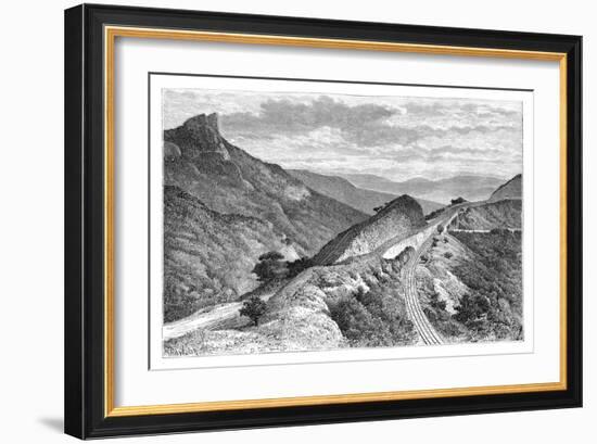 The Bhor Ghat, Near Khandala, India, 1895-Taylor-Framed Giclee Print