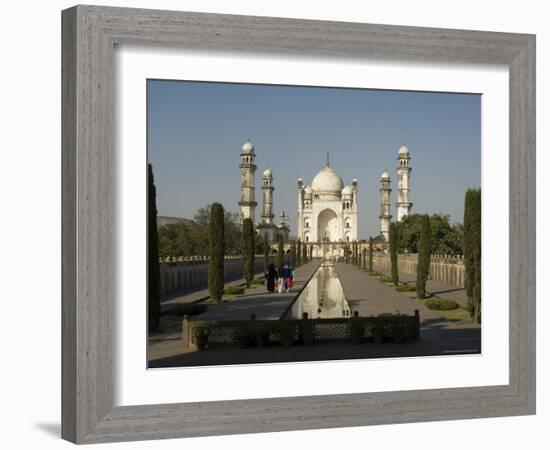 The Bibi Ka Maqbara, Begum Rabia Durrani, Aurangabad-R H Productions-Framed Photographic Print