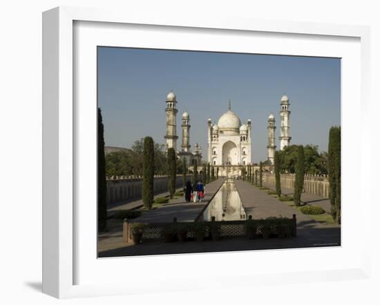 The Bibi Ka Maqbara, Begum Rabia Durrani, Aurangabad-R H Productions-Framed Photographic Print