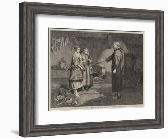 The Bible and the Monk-John Pettie-Framed Giclee Print