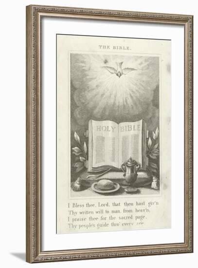 The Bible-null-Framed Giclee Print